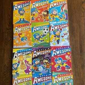 Captain Awesome books 1 to 12!